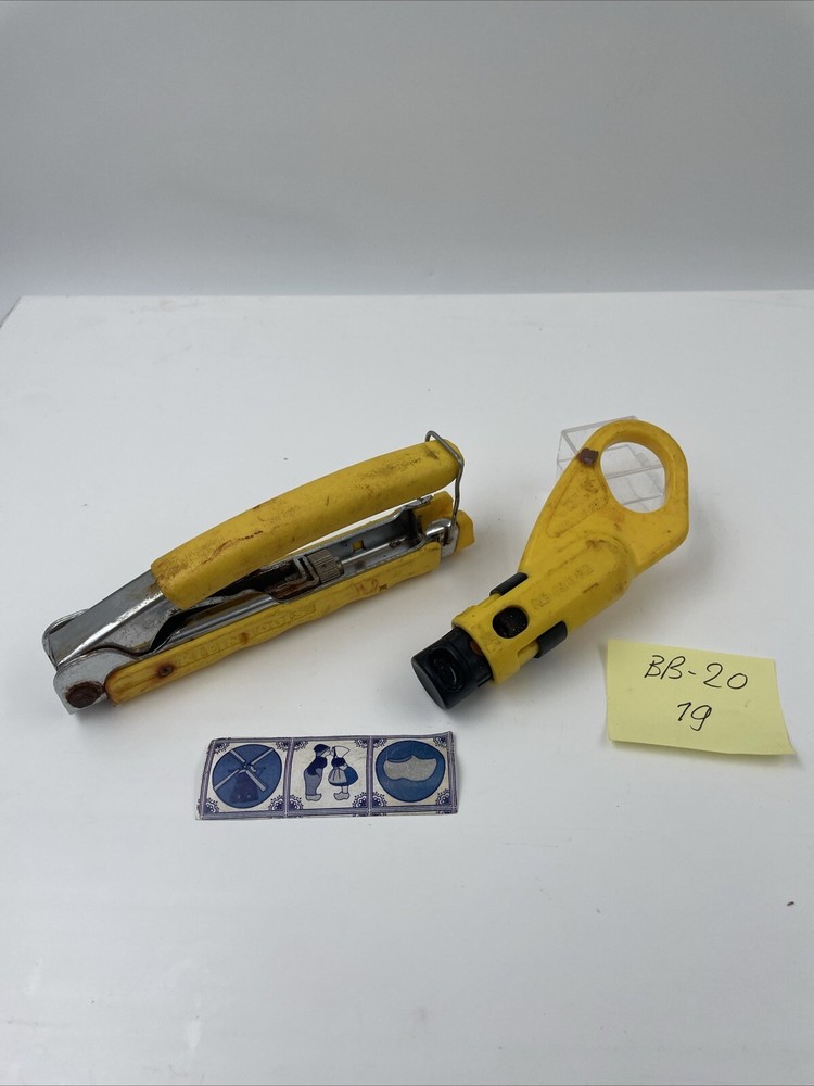 Set Klein tool VDV110-061 Cutter + Klein Tools VDV211-048  Compression Crimper