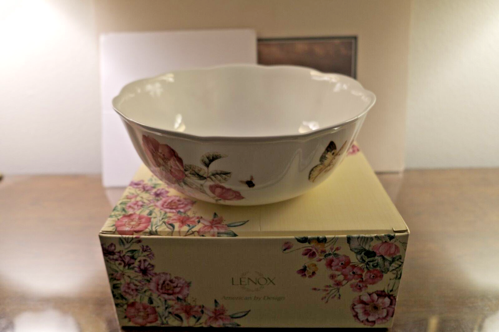 Lenox Butterfly Meadow Bloom Serving Bowl
