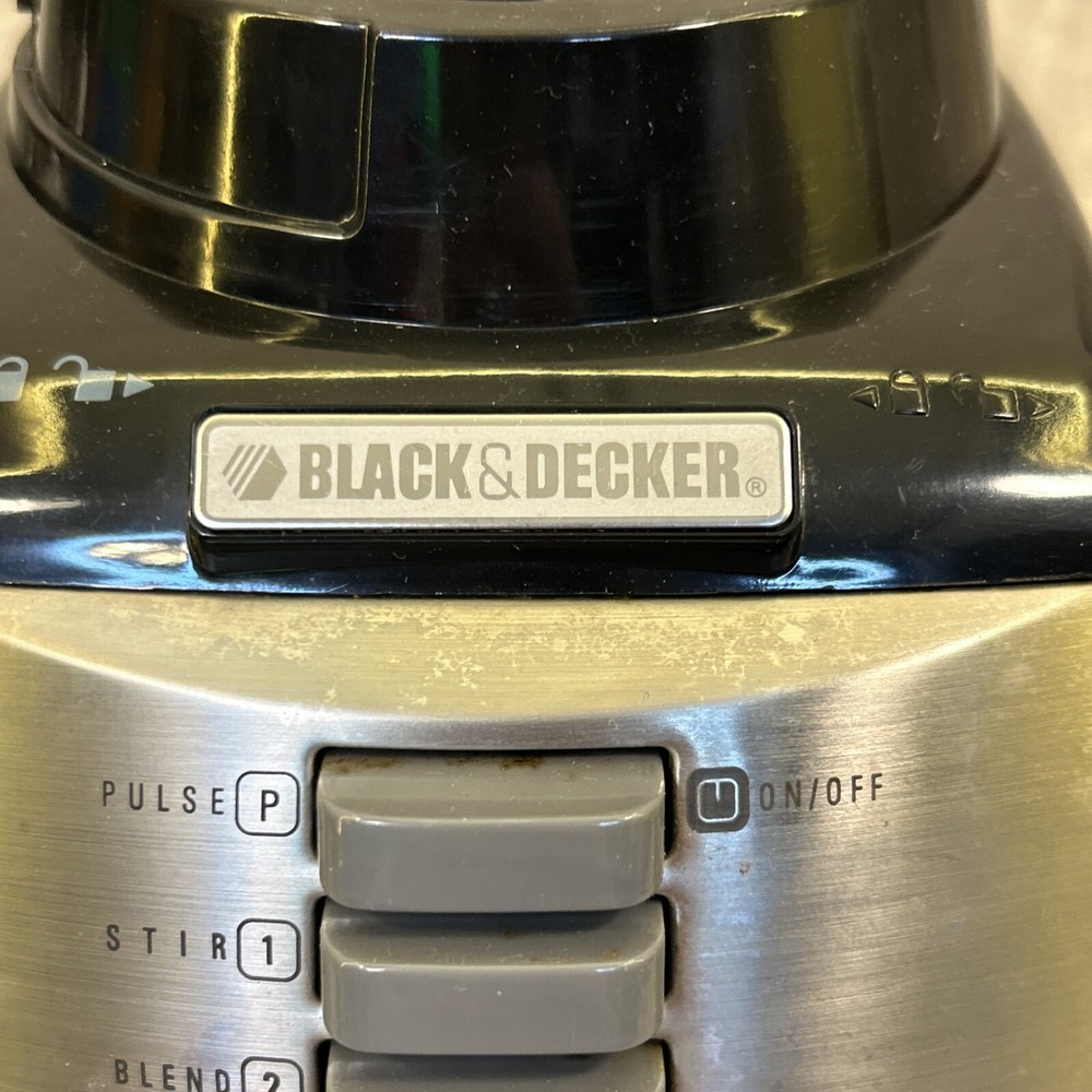 Black & Decker Blender Base Only. Model BLP7750BSS. Tested And Works.