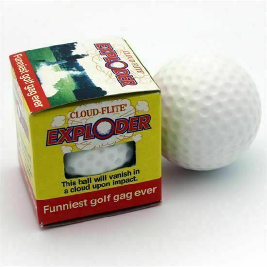 Exploding Golf Ball ~ Explodes into Cloud Smoke ~ Funny Gag Prank Joke Trick