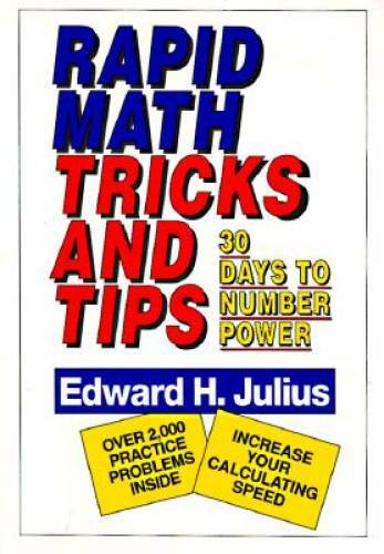 Rapid Math Tricks & Tips: 30 Days to Number Power - Paperback - GOOD