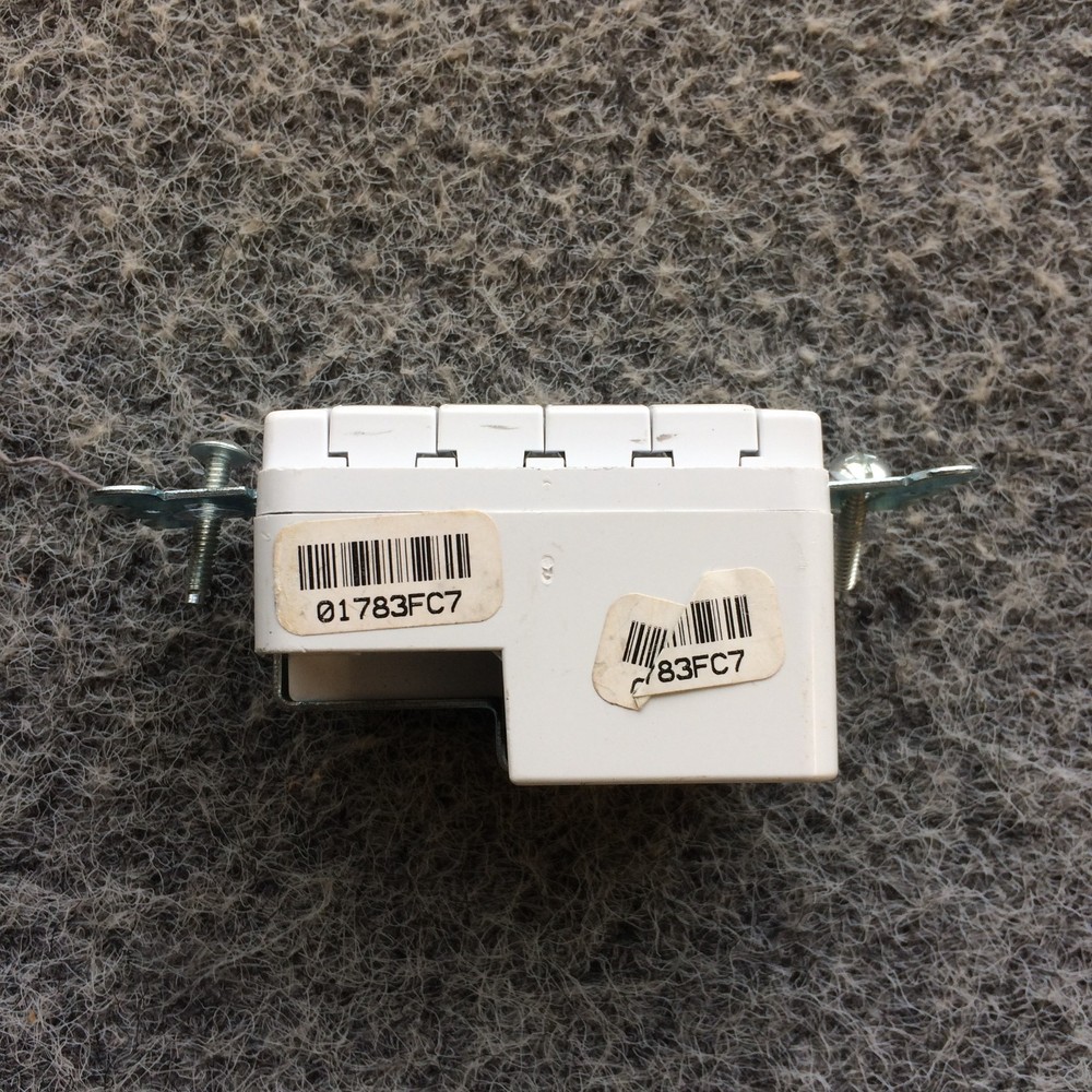 Acuity Controls NPODM 4P WH Push-Button Wallpod (White) Sensor Switch