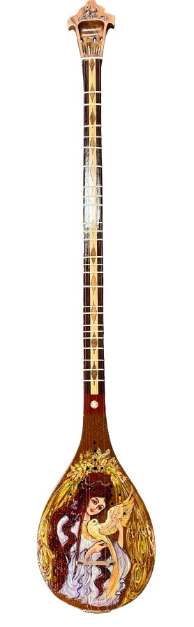 Persian Setar (Rawan Kok) With Hard case سه تار روان کوک