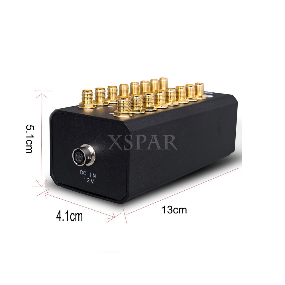 8 Channels Signal Amplifier Antenna Distribution System Audio RF Distributor