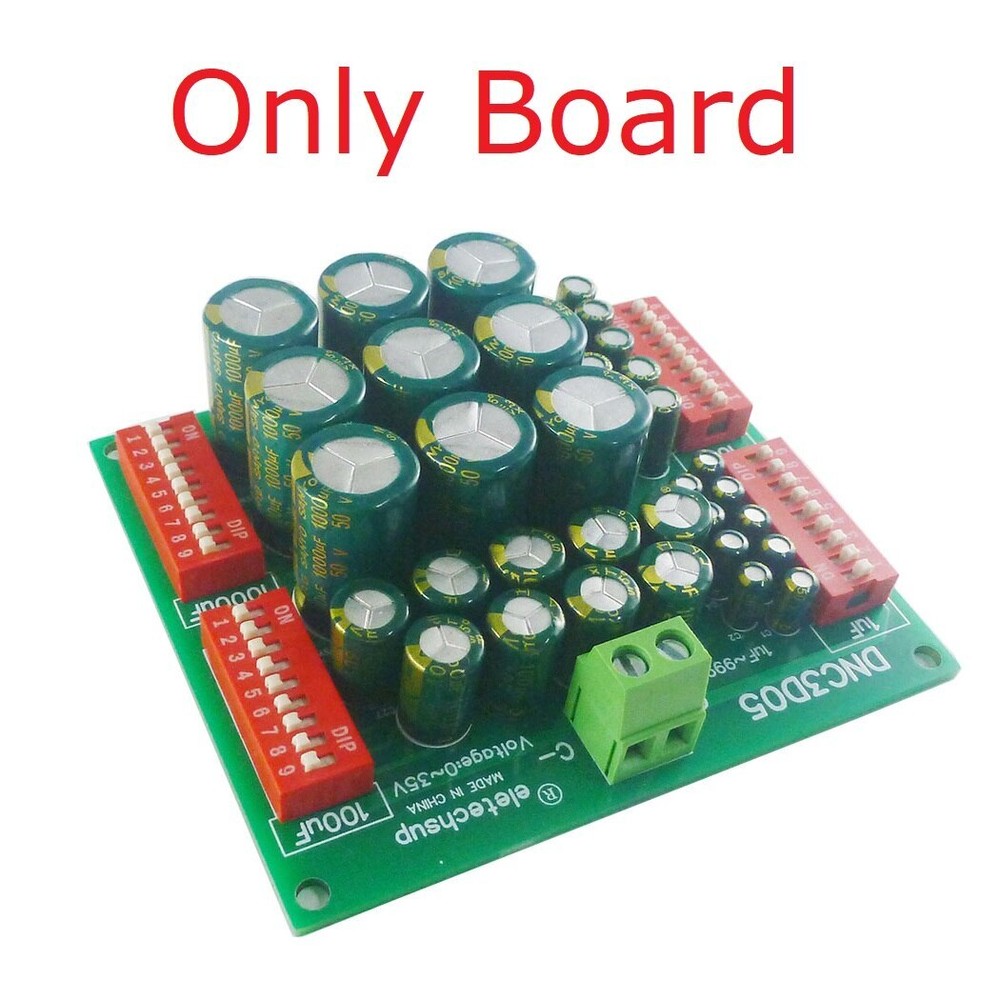 1uF To 9999uF 10mF Large-Capacity Programmable Adjustable Electrolytic Capacitor