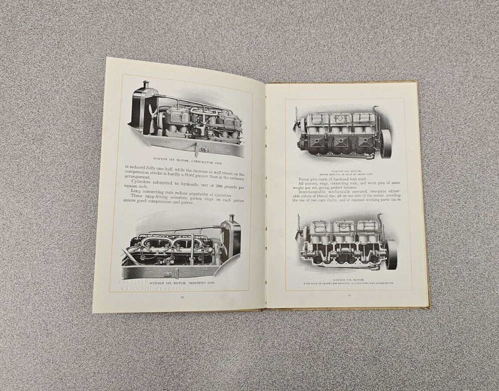 1912 Winton Six Sales Book