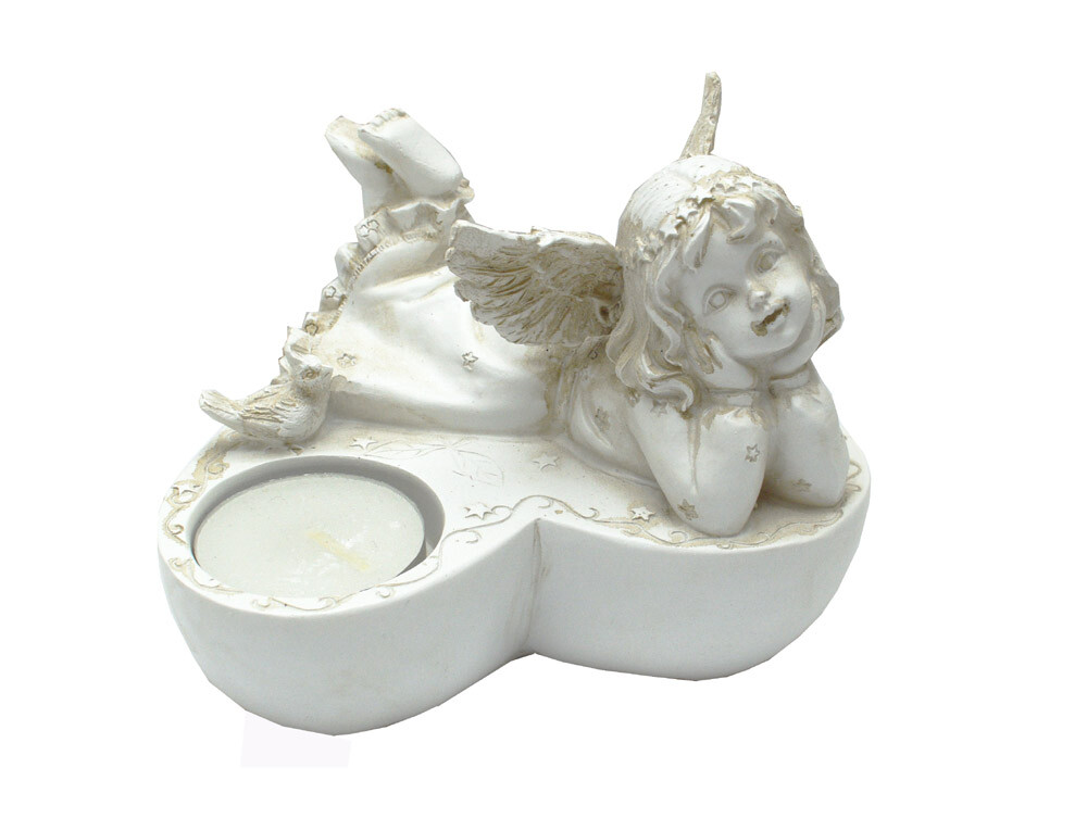 Angel Lying T-Light Holder