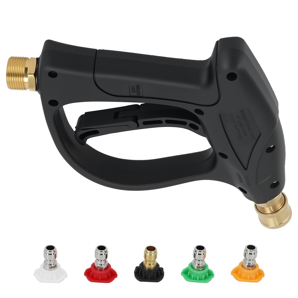Heavy Duty Cleaning Gun M22 14mm Thread with 5 Multi-Pattern Tips
