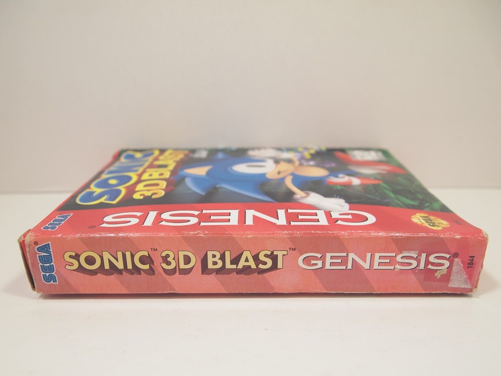 Sonic 3D Blast (SEGA Genesis) Authentic CARDBOARD BOX ONLY