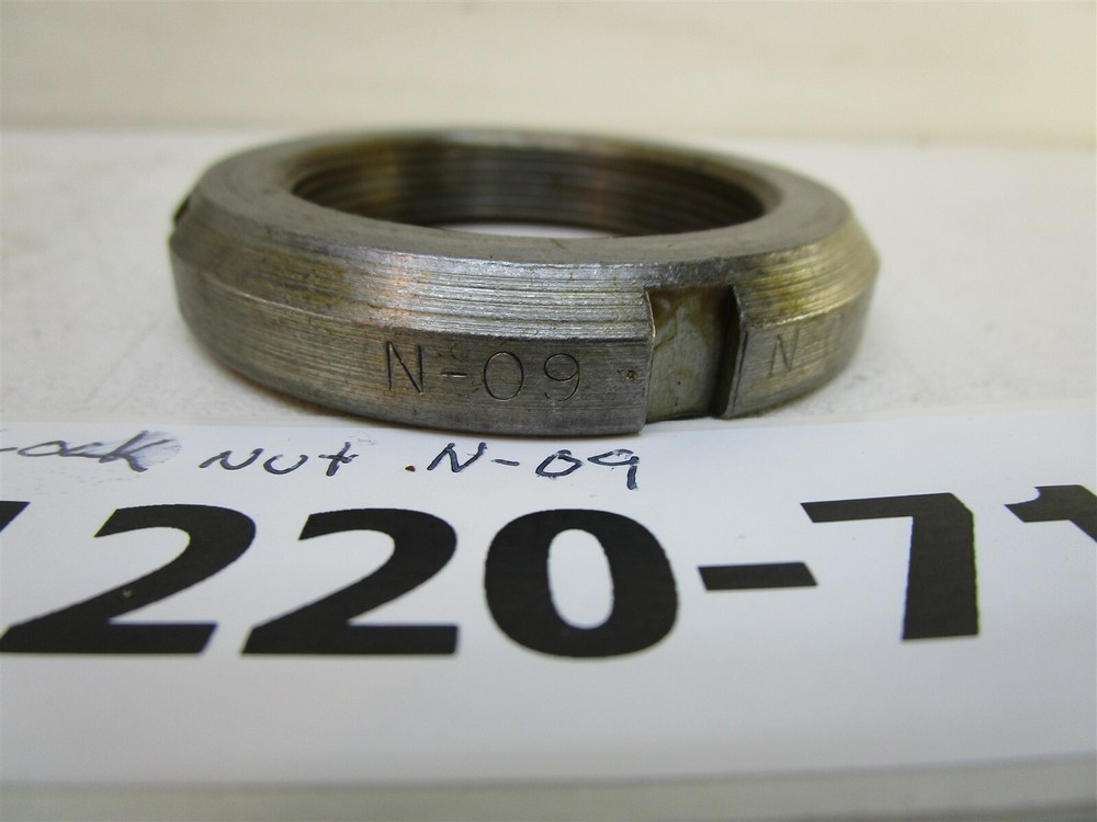 N-09 Bearing Retaining Locknut