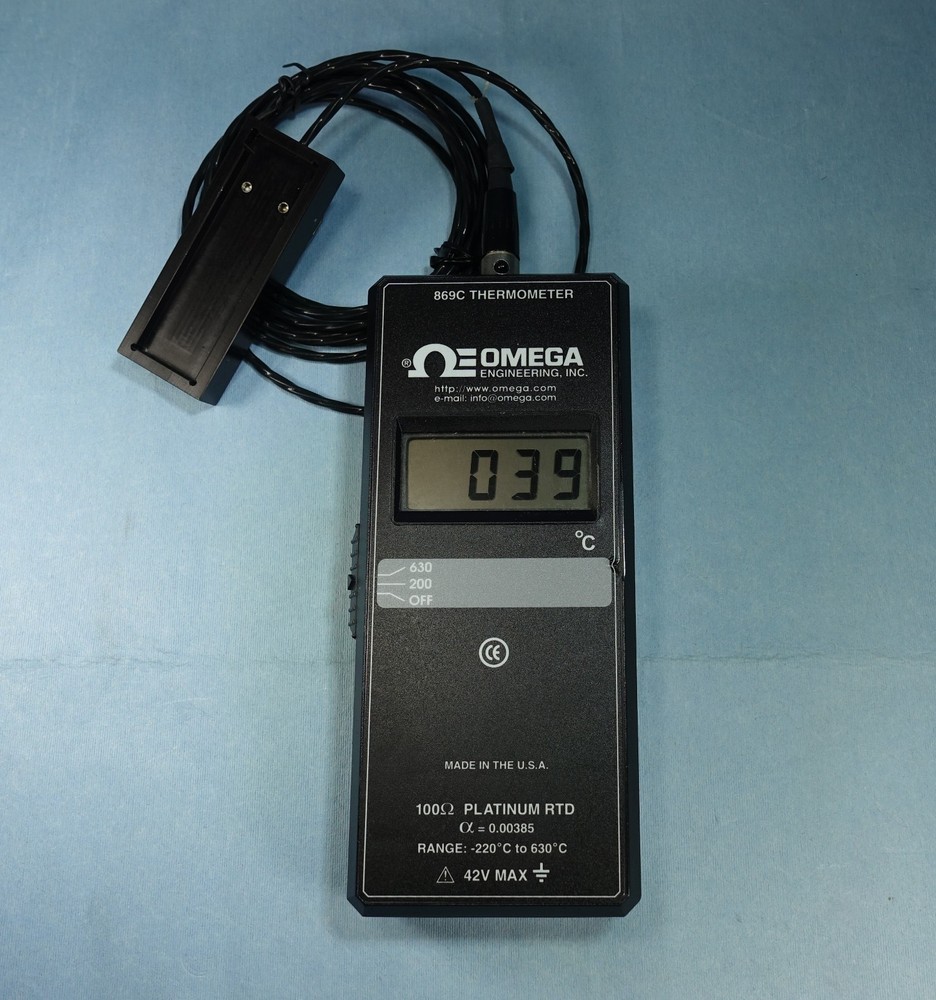 Omega Engineering 869C Platinum RTD Thermometer