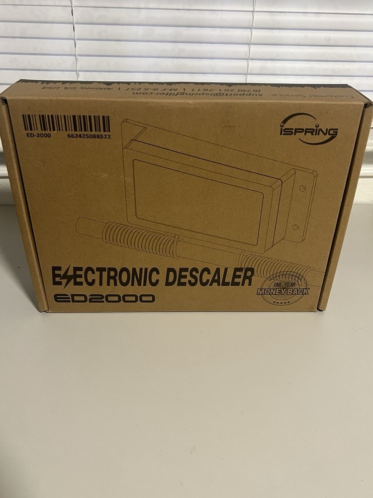 iSpring ED2000 Water Softener System Whole House Electronic Descaler