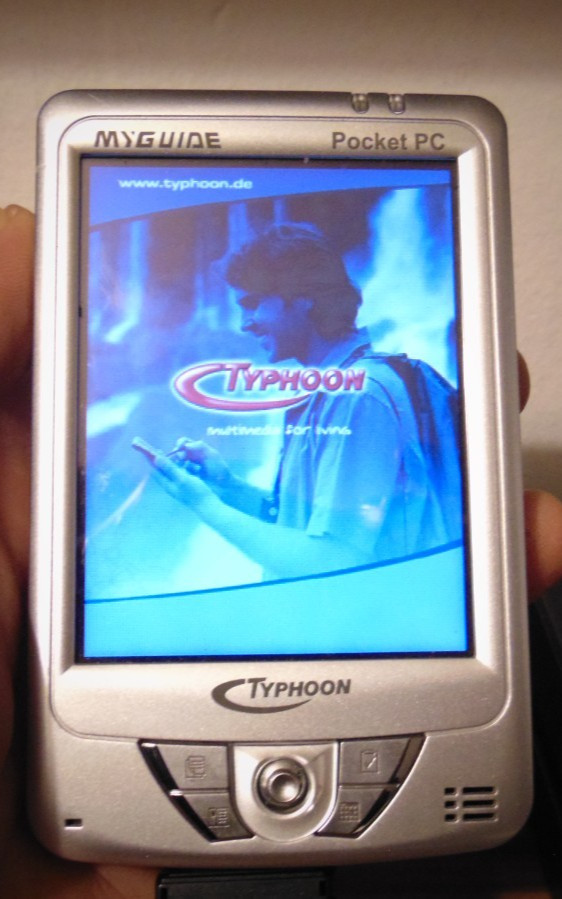 PALMARE - TYPHOON MYGUIDE 3500 - WORKING