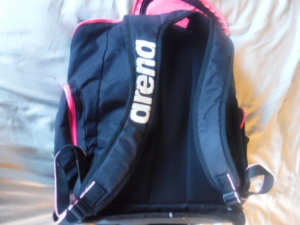 Arena Backpack Black and Pink