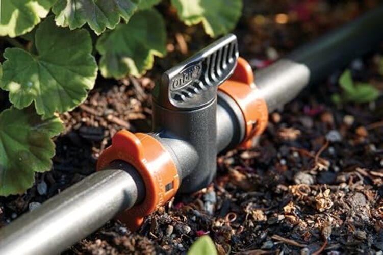 67497 1/2" Drip Irrigation Drip-Lock Manual Shut-Off Valve Coupling