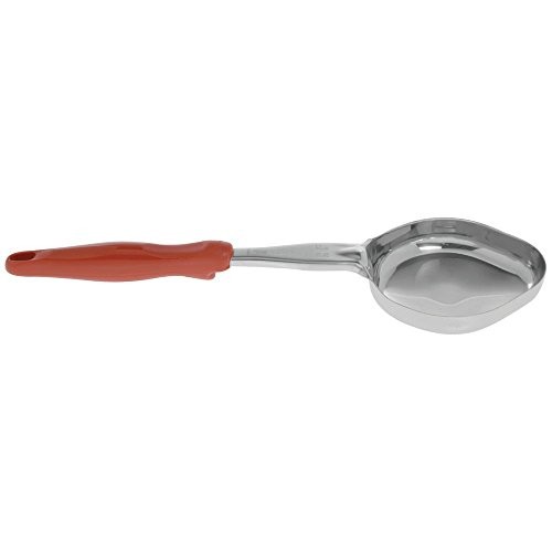 Vollrath 6412865 Spoodle - Color Coded 8 oz. Solid, Orange Handle