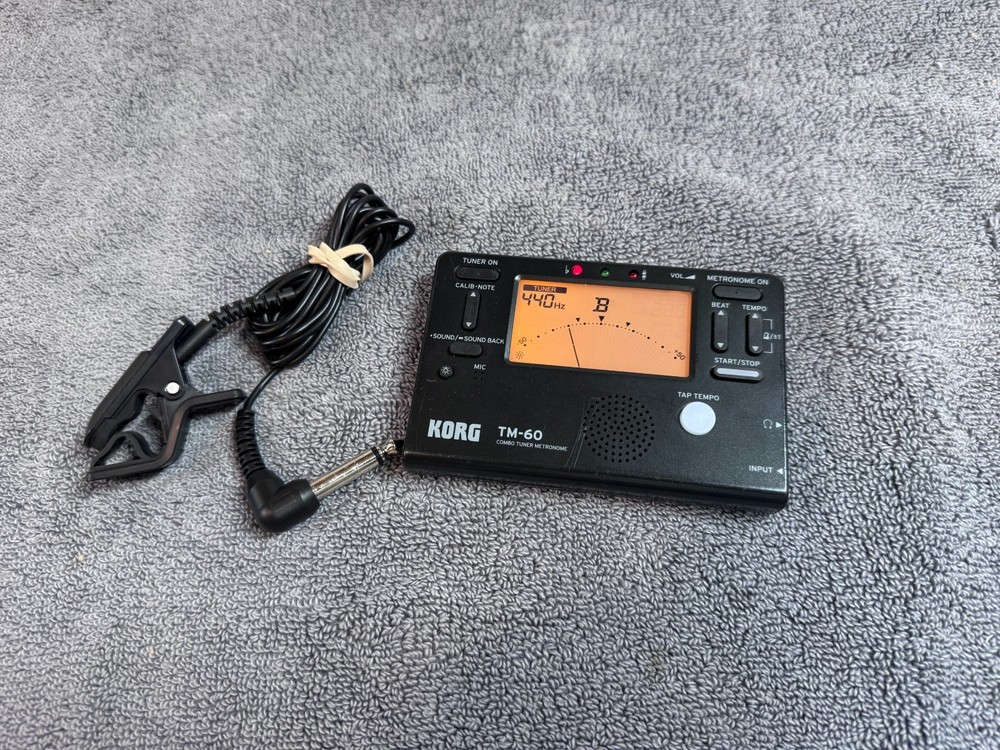 Genuine Korg TM-60 Combo Tuner Metronome