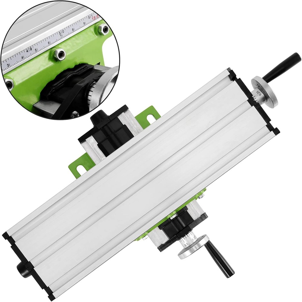 12.2 Inches Milling Machine Worktable, Multifunction Mill Working Table, X-Y...