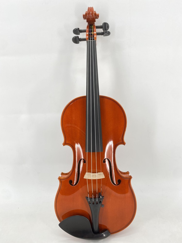 Handcrafted 4/4 Violin Solid One-Piece Back Flamed Maple Spruce Top Complete Set