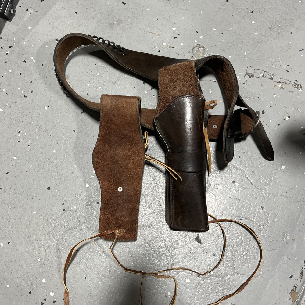 Cowboy Action Double Holster .357 Cal 1 Short 1 Long