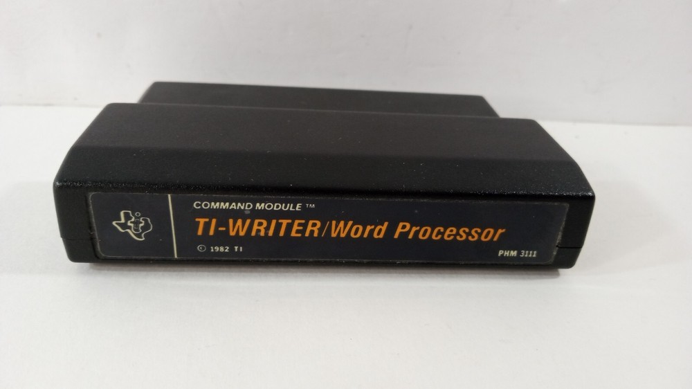 Writer Word Processor TI-99Texas Instruments Software Cartridge - Tested