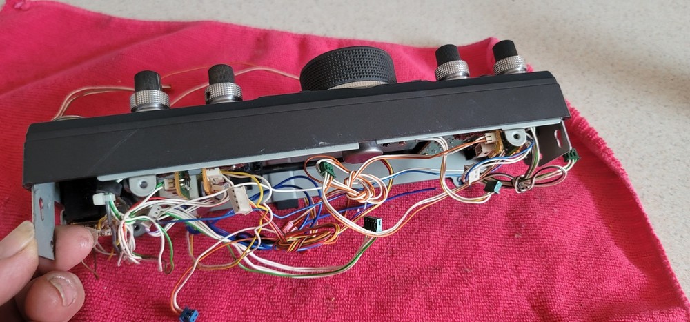 FRONT PANEL W/ CONTROLS FOR YAESU FT 890 HF TRANSCEIVER