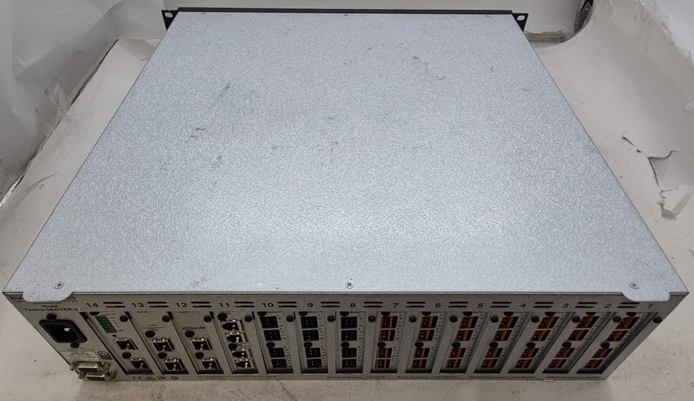 Biamp Tesira SERVER-IO w/ 14 Module Cards (Read Description)