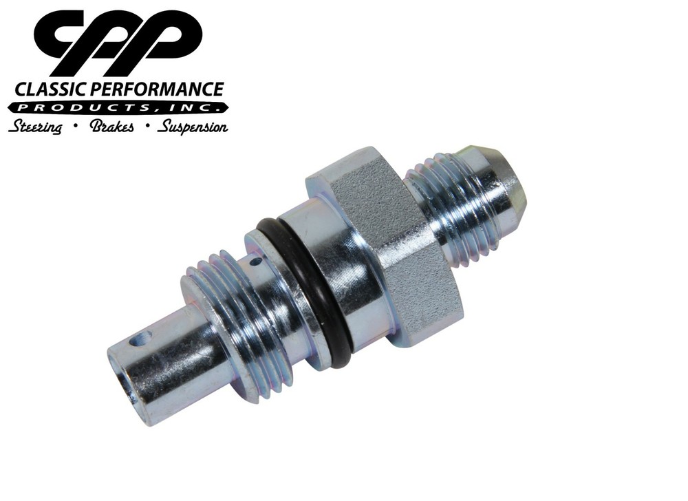 CPP Power Steering Flow Fitting Control Valve Type II GM Pump Low Flow Reducer