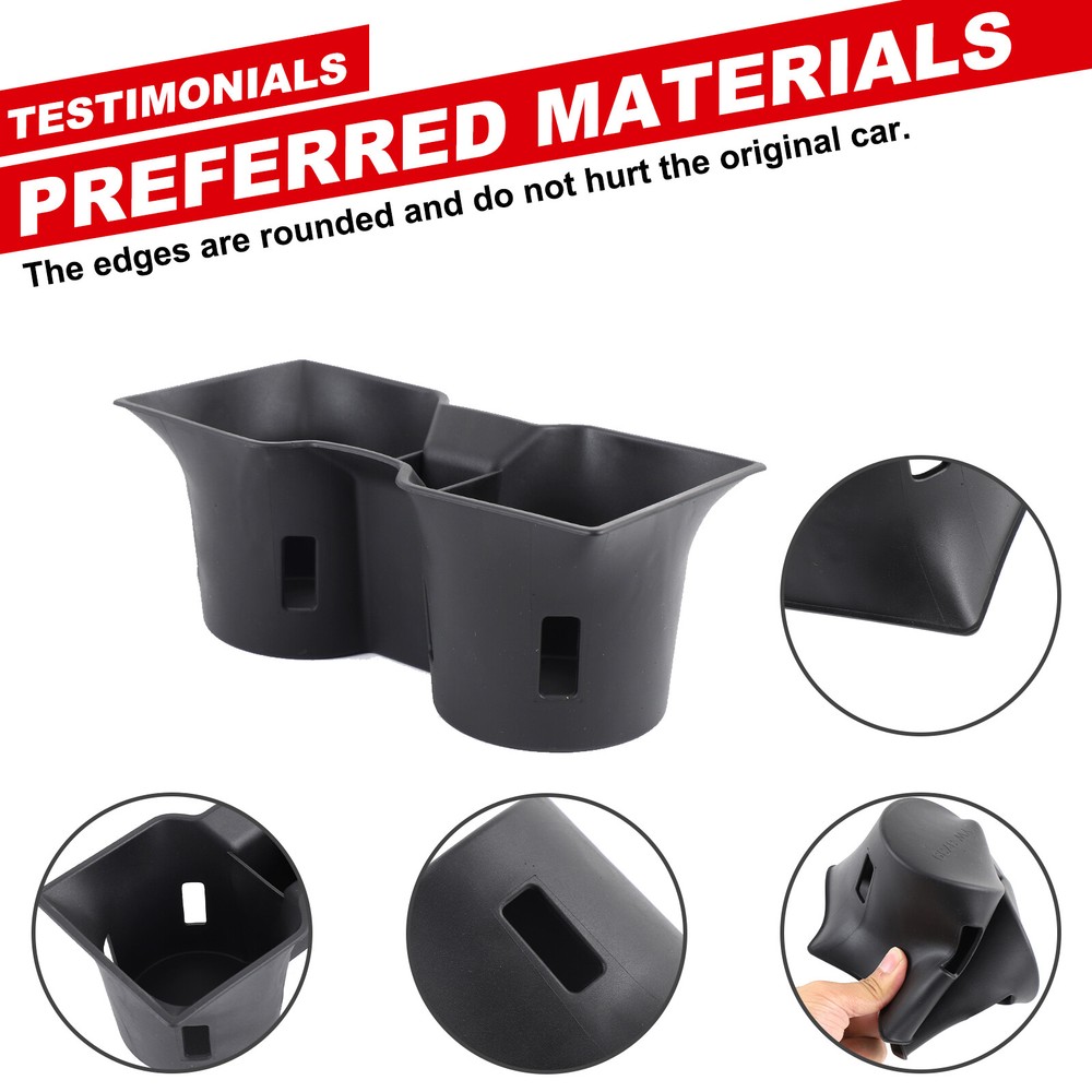 Central Control Water Cup Holder Storage Box Organizer For LR Defender 2025+