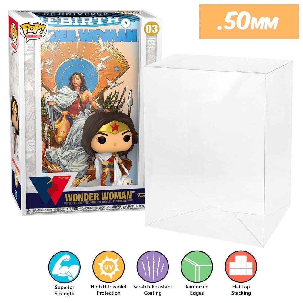0.50mm POP PROTECTOR for Superman Comic Covers Funko Pop