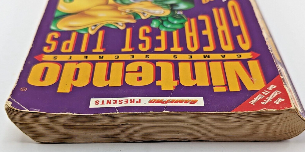 GamePro Nintendo Games Secrets Greatest Tips Book