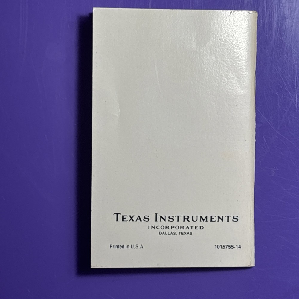 Ti 58/59 Surveying Library Module Verified Working Complete Kit 8 Blank Cards.