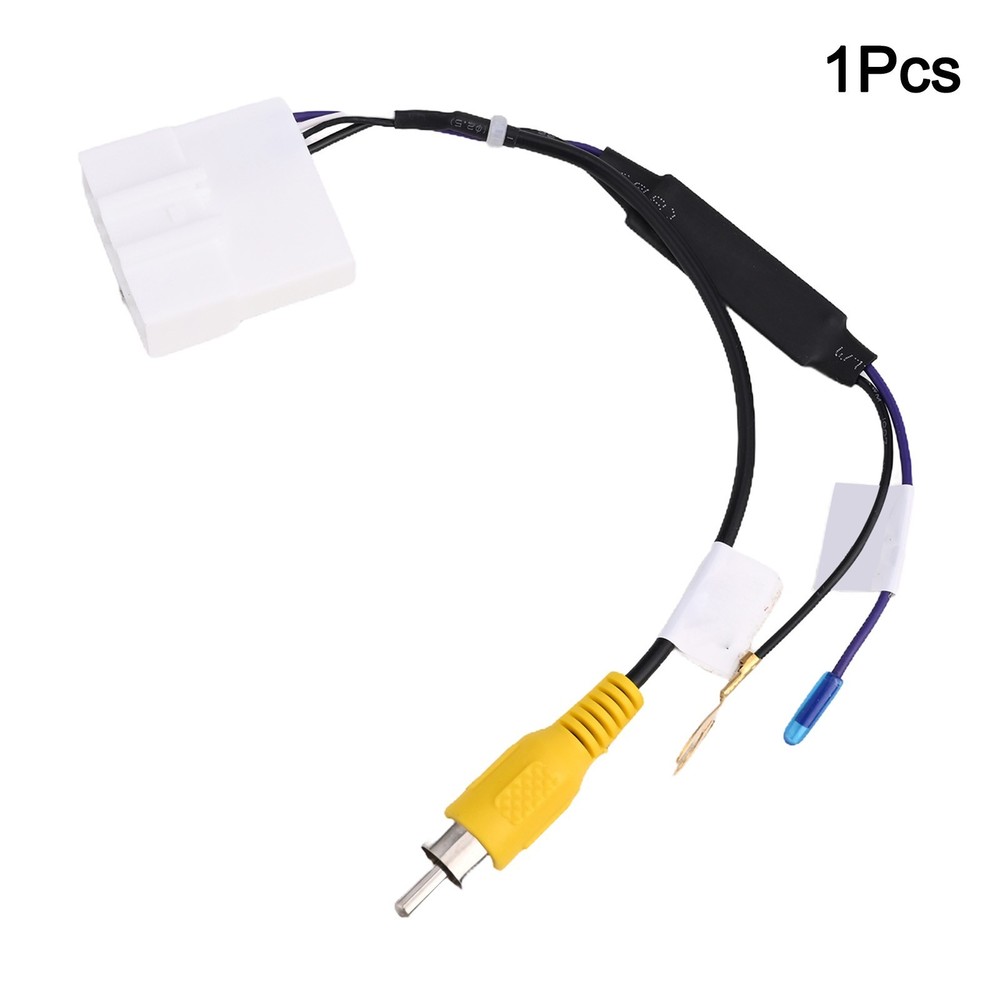Compact Car Reverse View Adapter Cable for KIA Easy Installation 12V Input