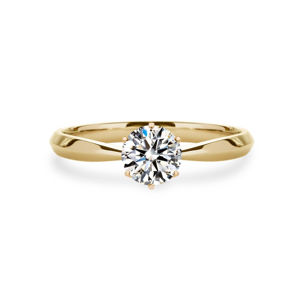 1ct Lab-Grown Diamond Solitaire Ring D/VVS2/3EX Pt900