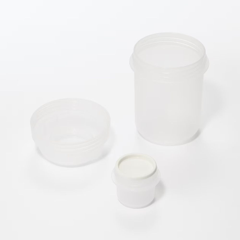 MUJI Lunch capsule with topping cup 350mL