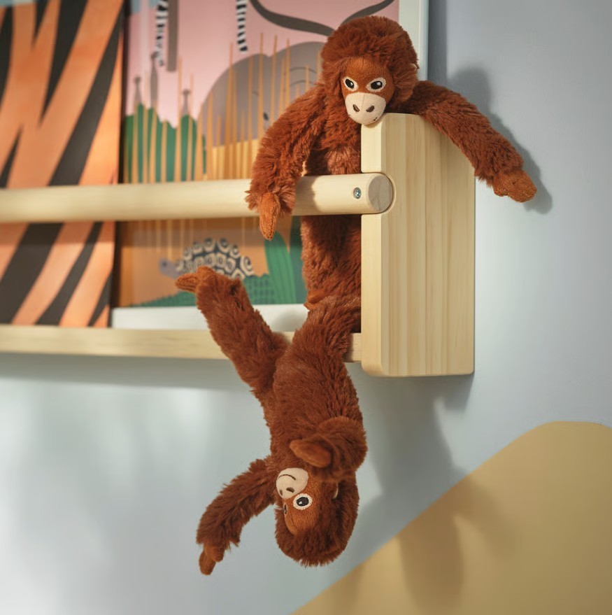 Ikea Djungelskog 7 3/4” Mini Orangutan Monkey Plush 100% Authentic SHIPS FAST