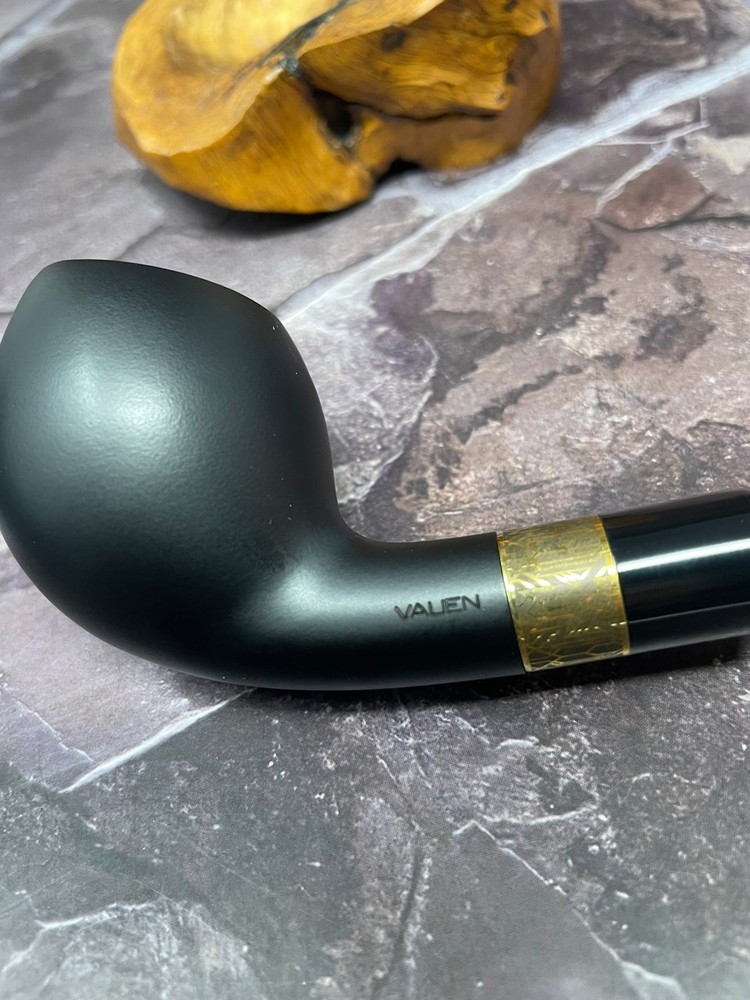 Vauen Jay 171 Smooth Black Briar Pipe, Unsmoked