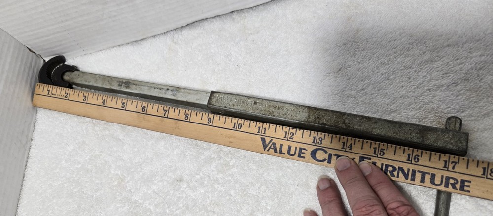 Ridgid Basin Pipe Wrench Telescoping Expandable