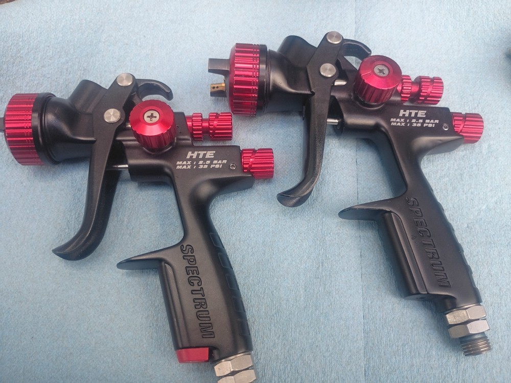 2 Black Widow Hte 1.3 Spray Guns