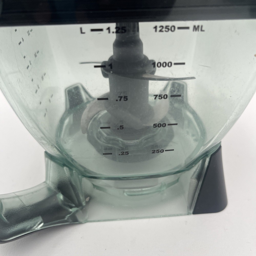 Ninja Blender Pro System 1100 40oz 5 Cup Pitcher Blade & Lid Processor Bowl Used
