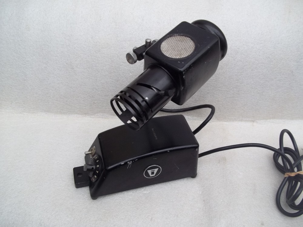 Vintage Mid 20th Century Microscope Lamp