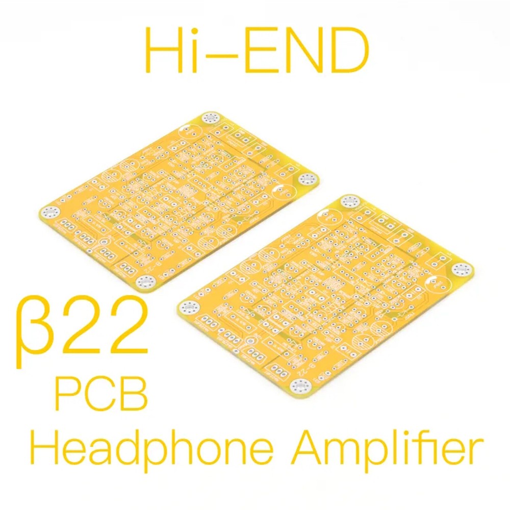 1pair Hi-END β22 Stereo Headphone Amplifier PCB