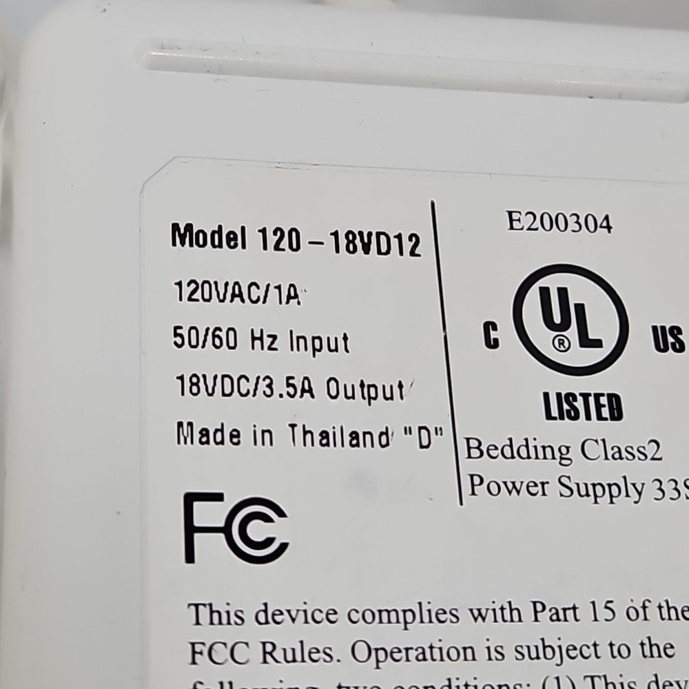 Safe and Warm Technology Electric Blanket Controller Model C-D12 120-18VD12