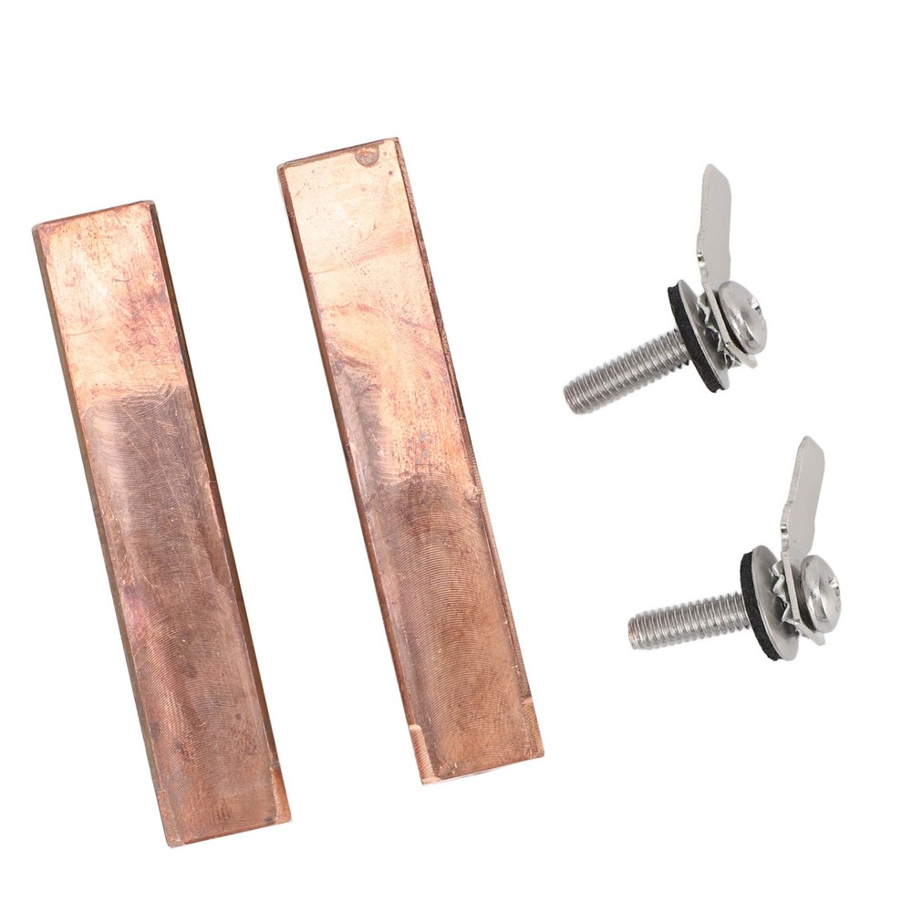 2 Sets Efficient Swimming Pool Copper Electrodes Replacement For