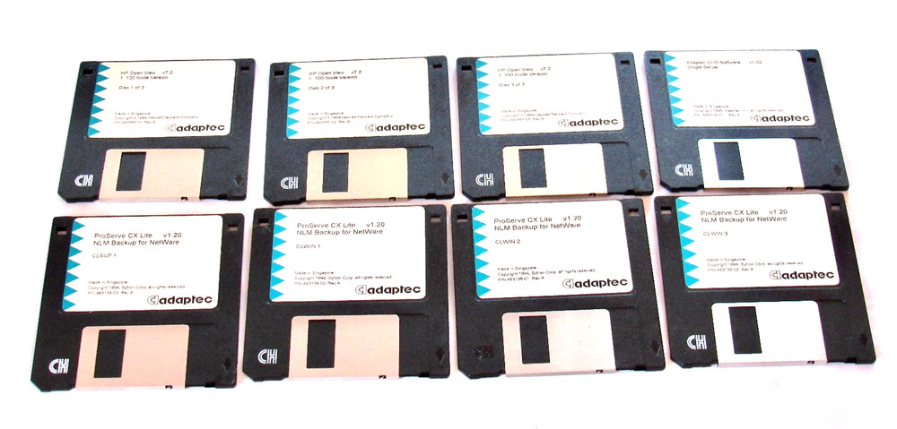 Vintage Adaptec Software, Manuals, Disks