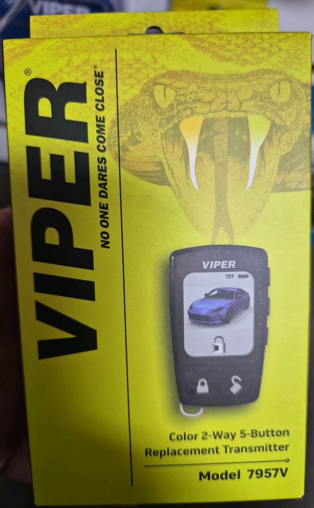 Viper 7957V Color LCD 2-Way 5-Button Remote Control/Transmitter w/ 5280 ft Range