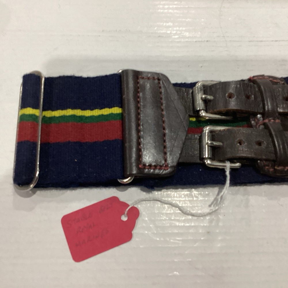 Vintage Royal Marines Webbing/Stable Belt