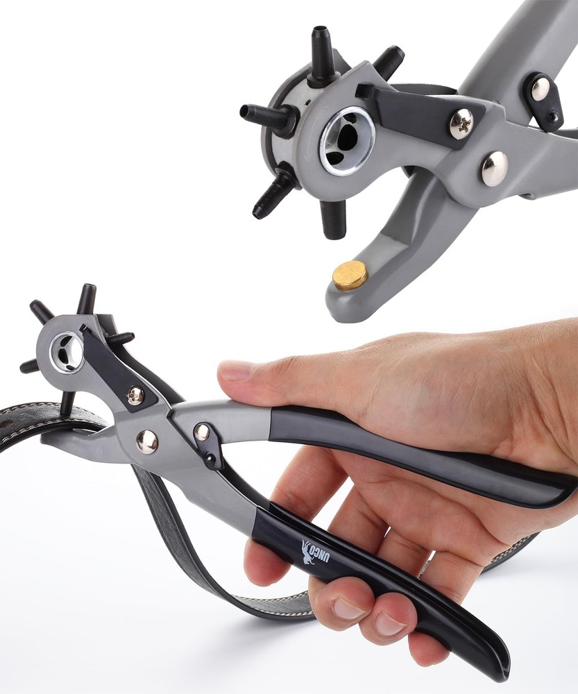 Leather Hole Punch Tool Multi Hole Sizes For Belts And Leather