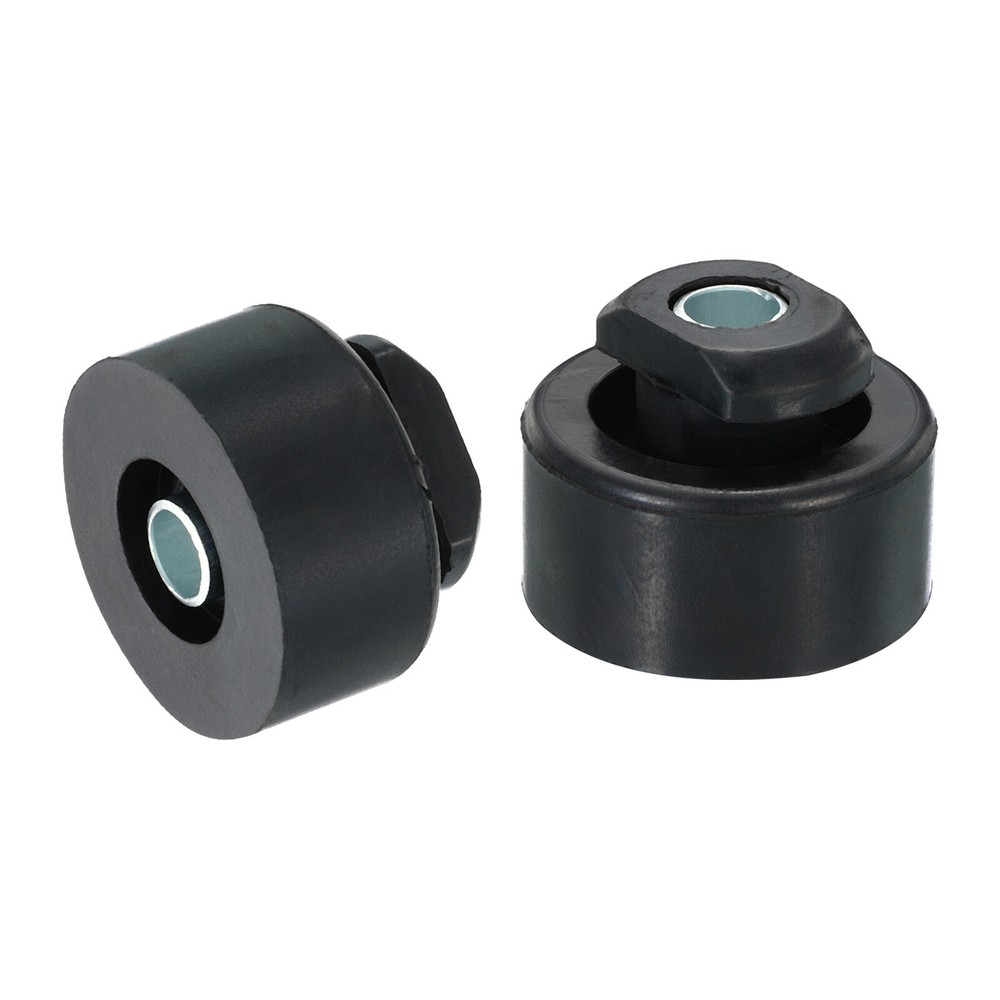 1.6" x 1.2" Compressor Rubber Feet, 8 Pack AC Mount Anti Vibration Pad, Black