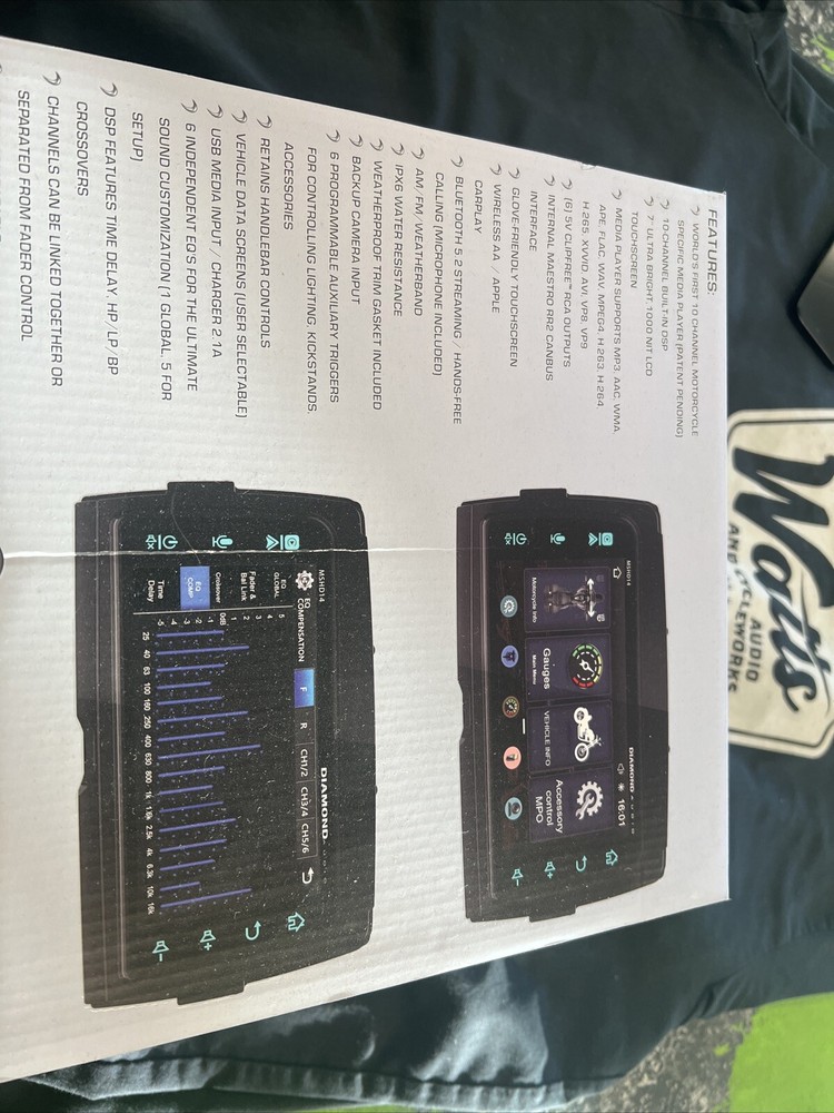 Diamond Harley Radio